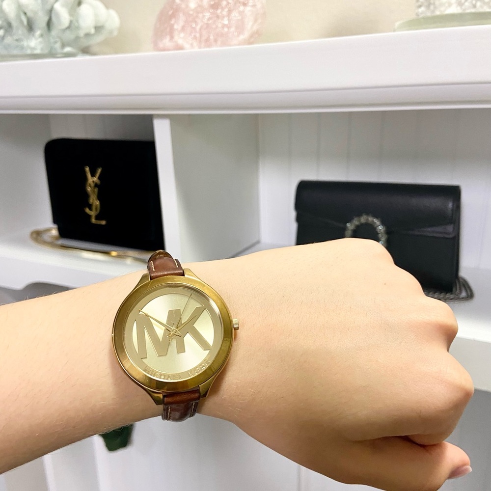 Michael Kors leather watch